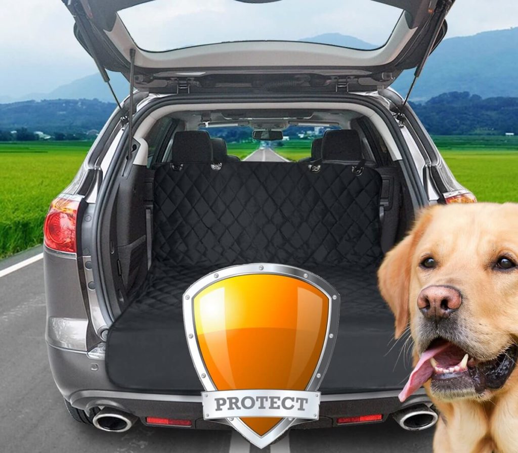 Auto Innenraum vor Haustieren schützen - Autoschondecke Hund & Kofferraumschutz