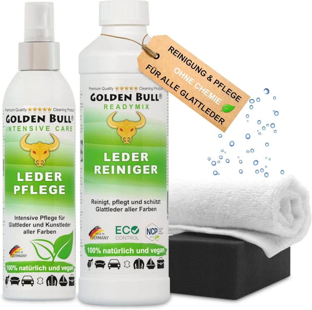 Golden Bull Lederreiniger & Lederpflege Set kaufen